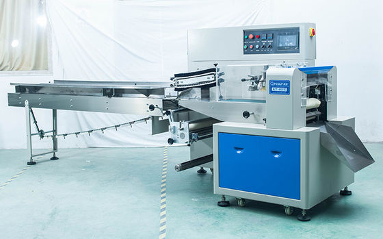 小さいアイス クリーム/シーフードの横の流れのパック機械