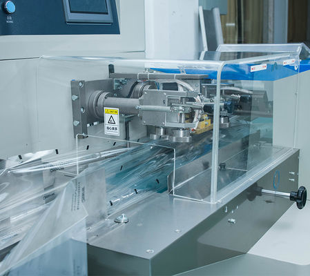 小さいアイス クリーム/シーフードの横の流れのパック機械